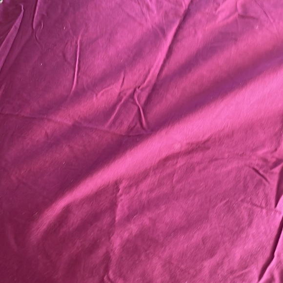 Better homes and gardens flawed dark purple thick cotton polyester top sheet OS - Picture 9 of 16